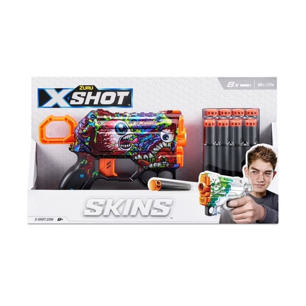 XSHOT toy gun Skins Menace, assort., 36515