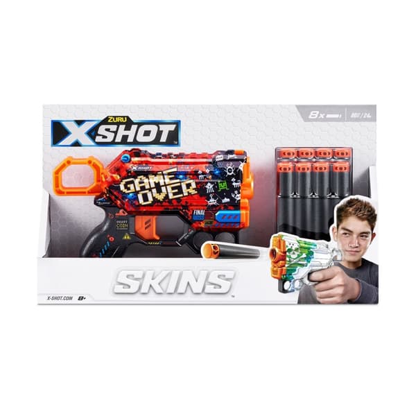 XSHOT toy gun Skins Menace, assort., 36515