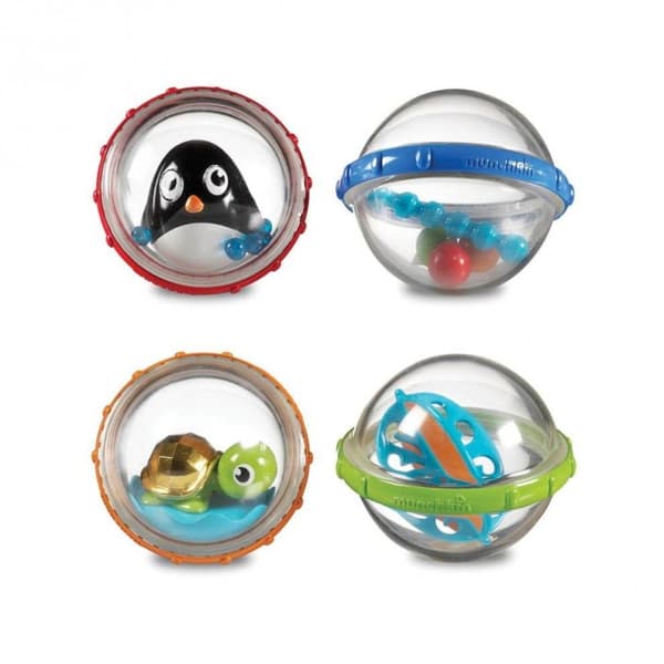 MUNCHKIN Float and Play Bubbles Baby and Toddler Bath Toy, 4m+, 2 pcs, 9004801