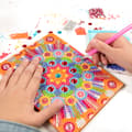 Miniatyrbillede 5 af 6: TOTUM Diamond painting notebook Caleidoscope mandala, 079724