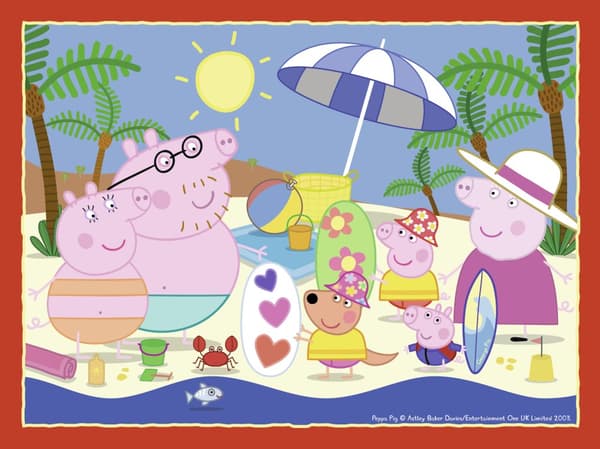 RAVENSBURGER puzzle Peppa Pig 12/16/20/24pcs., 06958
