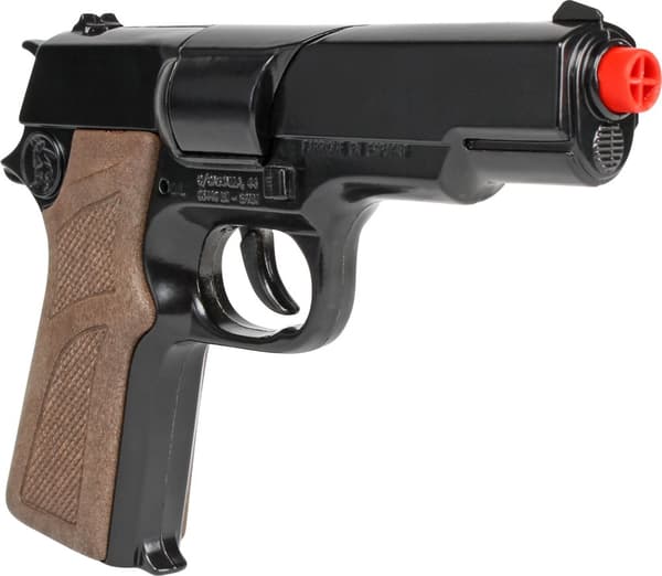 GONHER police pistol 8 shots - Black, 125/6