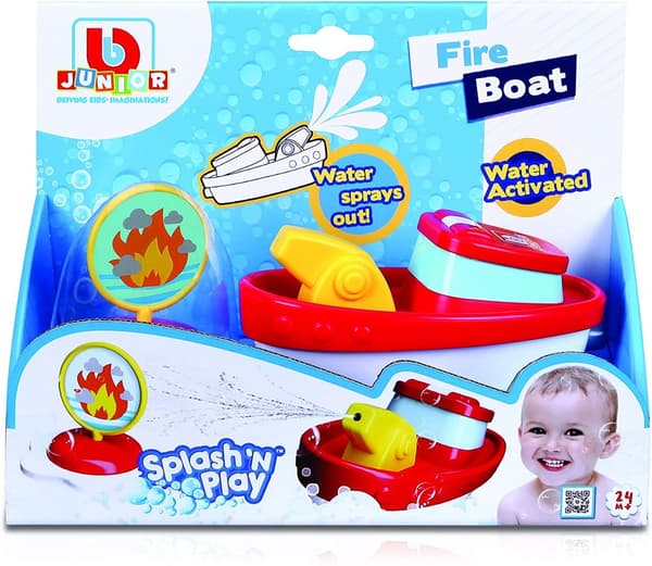 BB JUNIOR fire boat Splash 'N Play, 16-89023