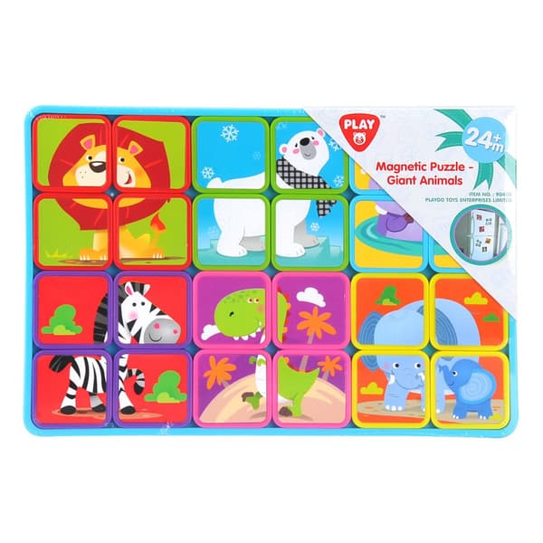 PLAYGO INFANT&TODDLER Magnetic puzzle  - 3 assorted, 90343