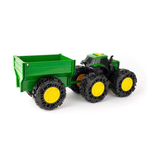 JOHN DEERE tractor with wagon, 47353