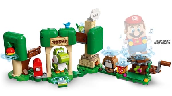 Zestaw rozszerzający Super Mario 71406 Dom prezentów Yoshiego