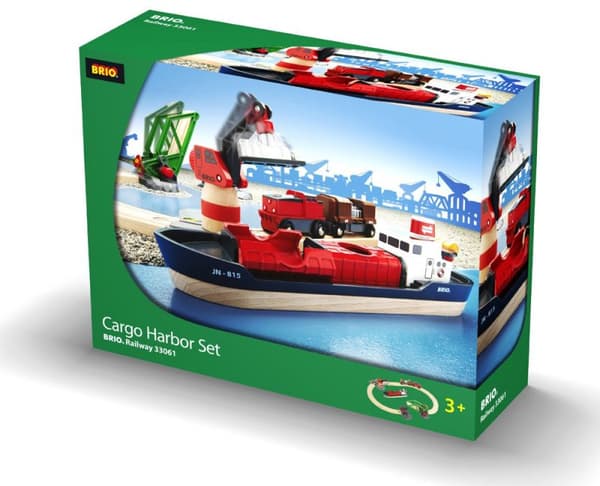BRIO cargo harbour set, 33061