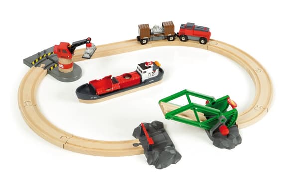 BRIO cargo harbour set, 33061