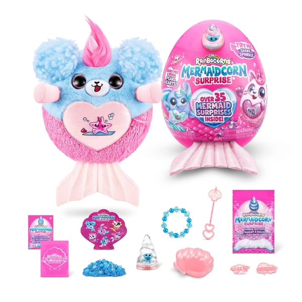 RAINBOCORNS plush toy with accessories Mermaidcorn, 7 series, 9283