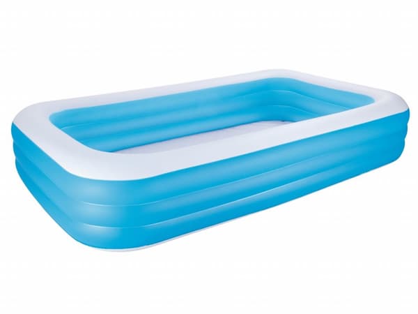 BESTWAY Deluxe Blue Rectangular Family Pool, 305x183x56cm, 54009
