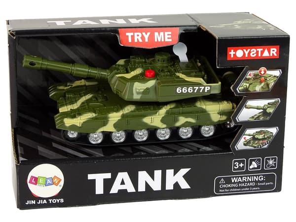 Military Tank Friction Drive Sound Light