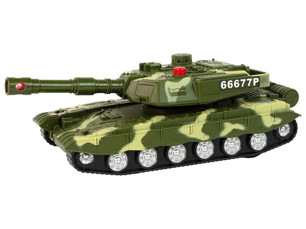 Military Tank Friction Drive Sound Light