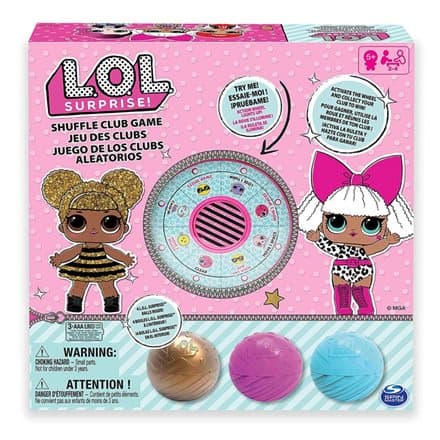 SPINMASTER GAMES game LOL Surprise Shuffle Club Game, 6053187