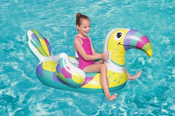 BESTWAY Toucan Pool Day Ride-on, 1.73m x 91cm, 41437