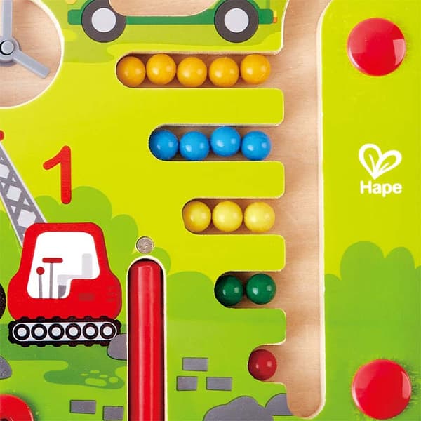 HAPE educational toy Construction & Number Maze, E1713
