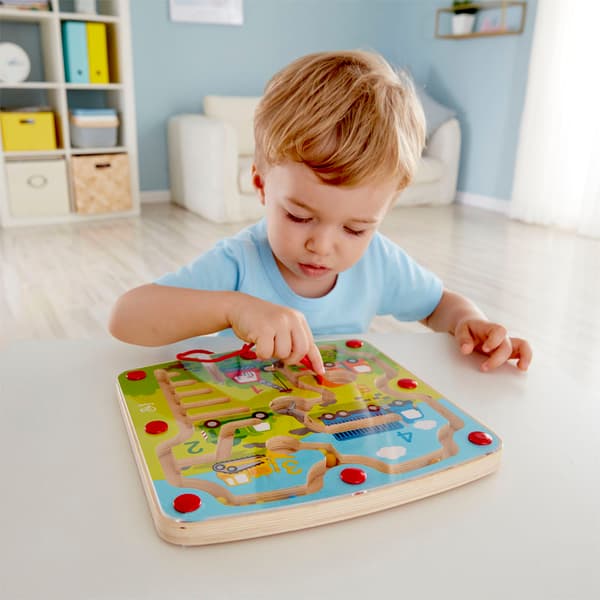 HAPE educational toy Construction & Number Maze, E1713