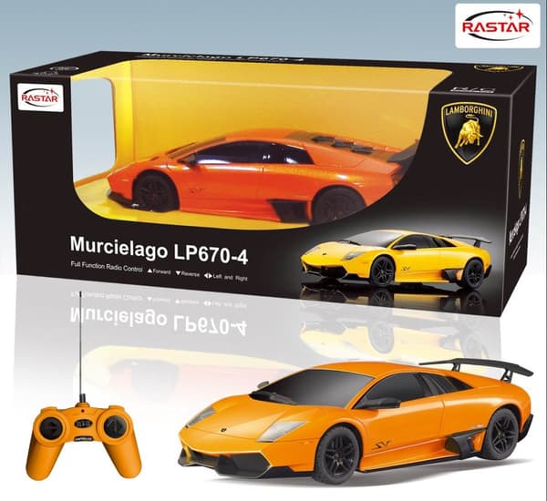 RASTAR car RC 1:24 Murcielago lp670-4, 39000