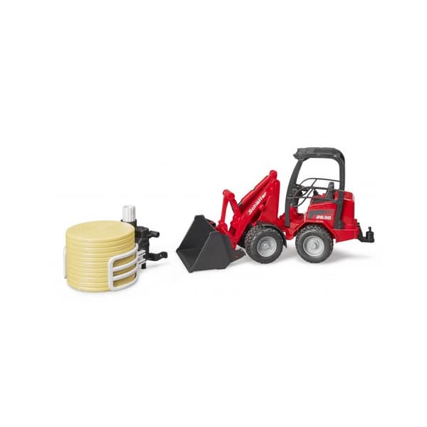 BRUDER Schaffer Loader 2630 with Roll Grab, + 1 Roll, 02192