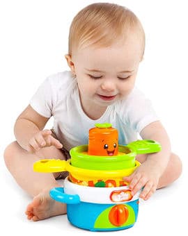 BRIGHT STARTS pots Stack 'n Giggle, 52127