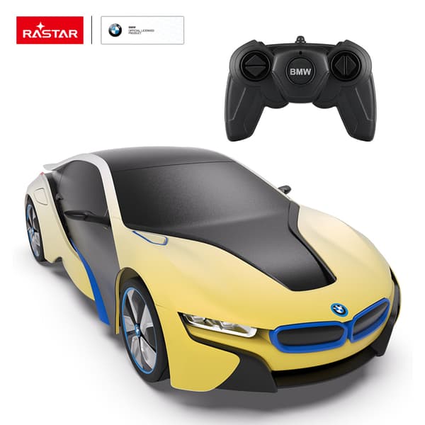 RASTAR RC car 1:24 BMW i8-UV Sensitive Collection, 48400-4