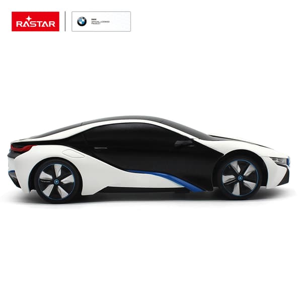 RASTAR RC car 1:24 BMW i8-UV Sensitive Collection, 48400-4