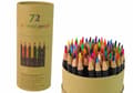 Miniatyrbilde 2 av 3: Set of crayons in a tube, sharpener, eraser, 74 pcs.
