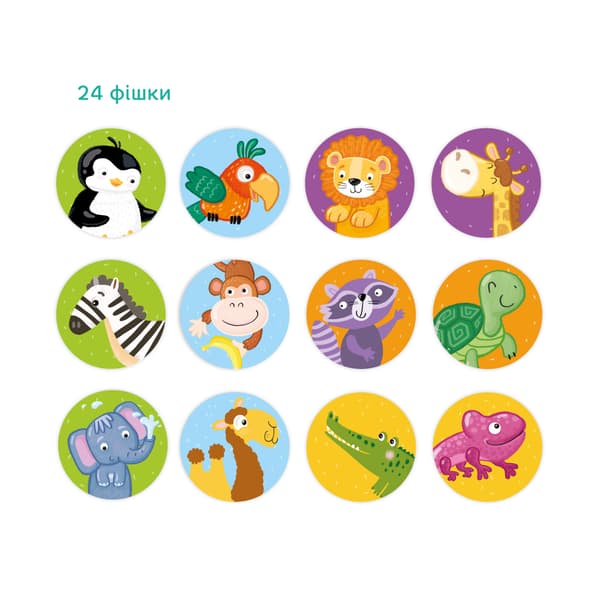 DODO mini memo game Wild animals, 300157