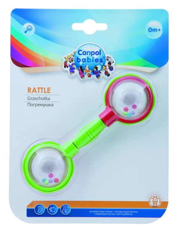 CANPOL BABIES rattle weight 2/606 green
