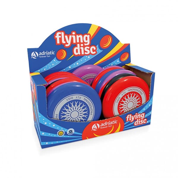 ADRIATIC flying disk diam., 25 cm, asst., 788