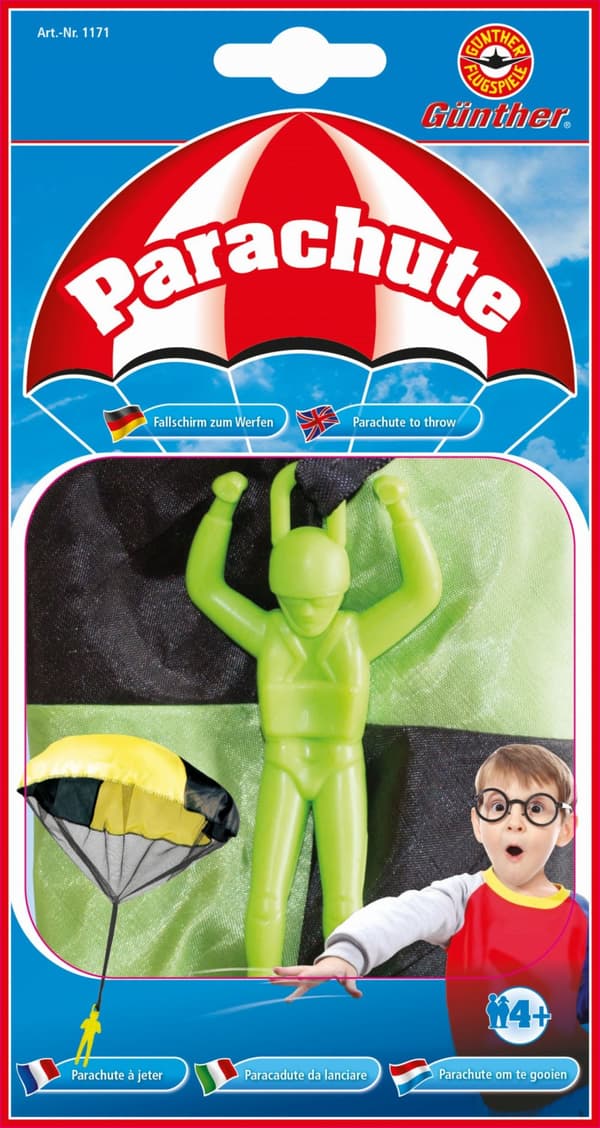 GUNTHER parachute, diam. 46 cm, PE, 1171