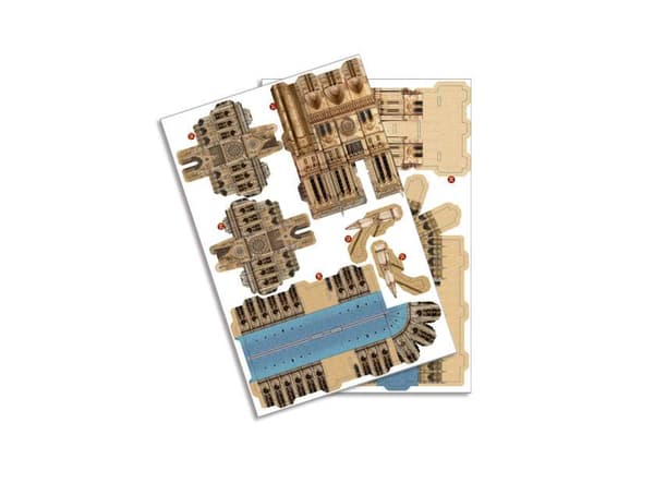 REVELL 3D dėlionė Notre Dame de Paris, 39d., 00121