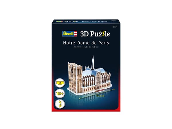 REVELL 3D dėlionė Notre Dame de Paris, 39d., 00121