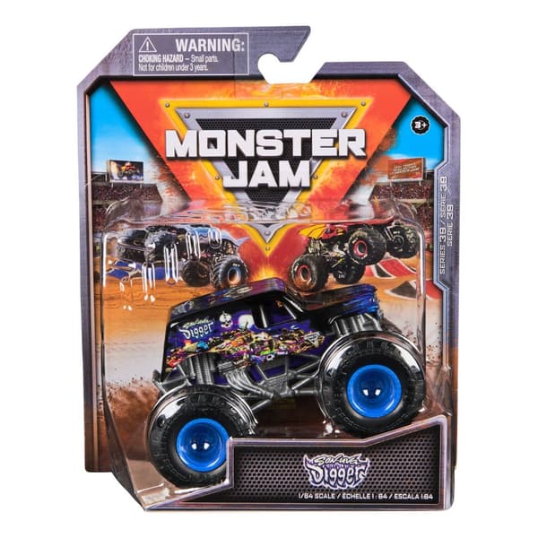 MONSTER JAM truck 1:64, single pack, assort., 6044941