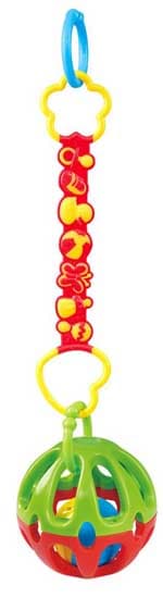 PLAYGO INFANT&TODDLER TAKE ALONG RATTLE BALL, 1512