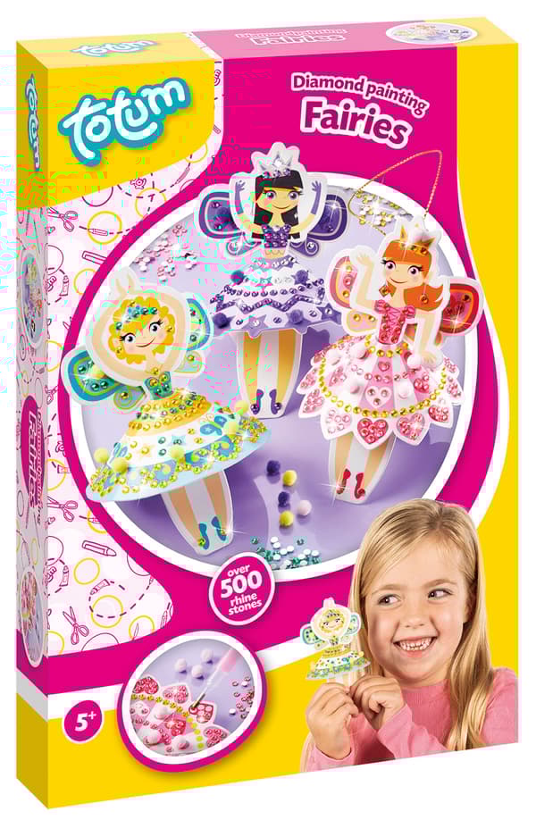 TOTUM Diamond painting Fairies, 029811
