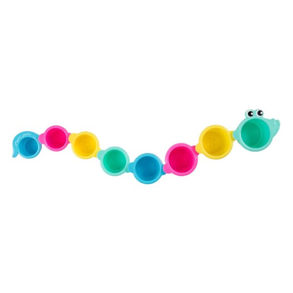 PLAYGRO bath toy Croc Cups, 8 pcs., 018026907