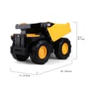 Miniatyrbilde 4 av 4: CAT Mighty Steel Dump Truck,  82415