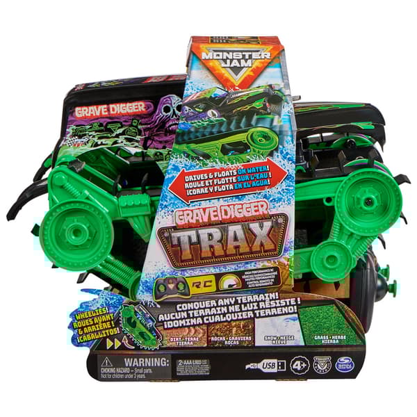 MONSTER JAM RC vehicleGrave Digger Trax, 6067880