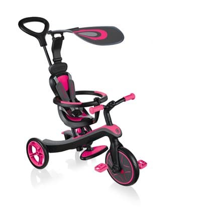 GLOBBER tricycle Trike Explorer 4in1, pink, 632-110