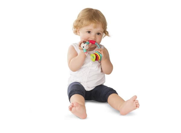 VULLI multi-textured rattle 3m+ 010179