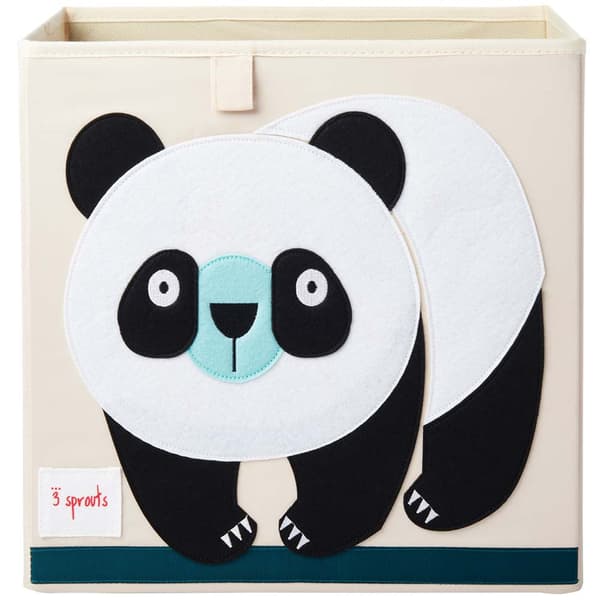 3 Sprouts leksakskorg panda