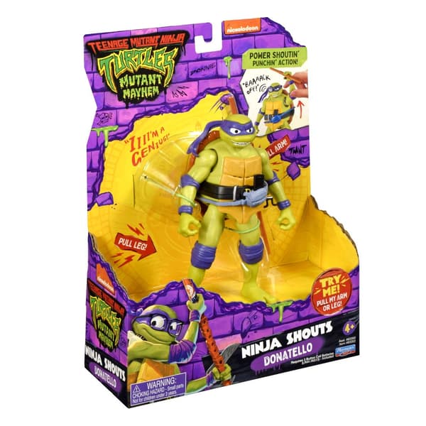 TMNT figure Ninja Shouts Donatello, 83352