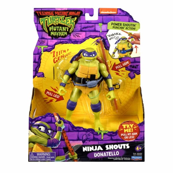 TMNT figure Ninja Shouts Donatello, 83352