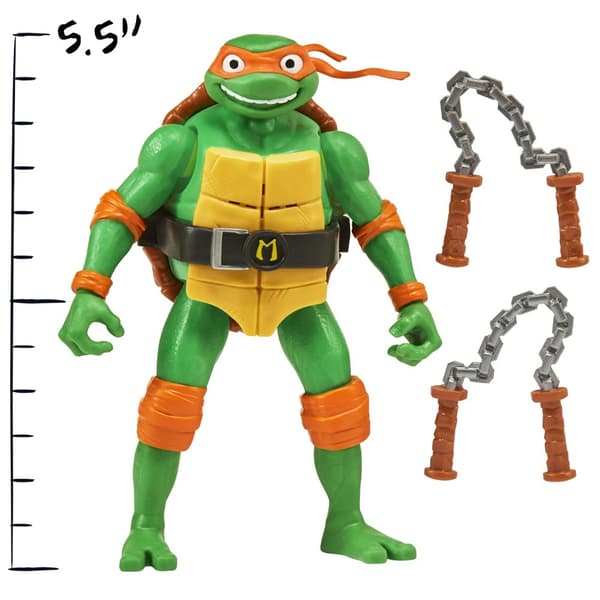 TMNT figure Ninja Shouts Michelangelo, 83353