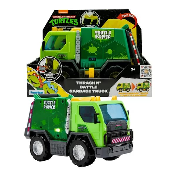 TMNT garbage truck Thrash 'N Battle, 71045