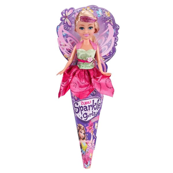 SPARKLE GIRLZ doll Fairy Cone, 27cm, assort., 10006BQ5
