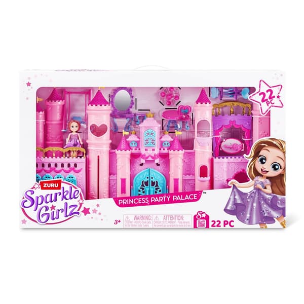 SPARKLE GIRLZ dolls playset Kingdom Castle with Cupcake Doll, 10052