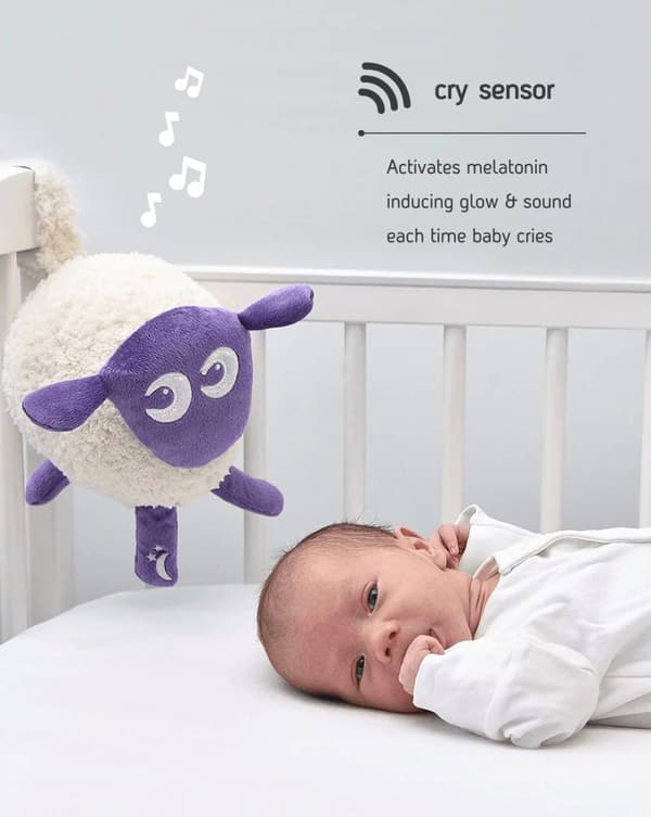 SWEET DREAMERS ewan sheep with sound sensor Deluxe Purple