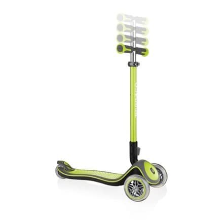 GLOBBER scooter Elite Deluxe Lights lime green, 444-406