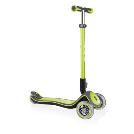 GLOBBER scooter Elite Deluxe Lights lime green, 444-406 Grön
